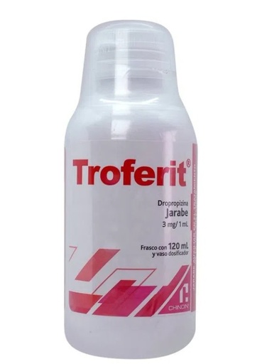 [2529] TROFERIT JARABE 3 MG/ML C/120 ML DROPROPIZINA LAB CHINOIN
