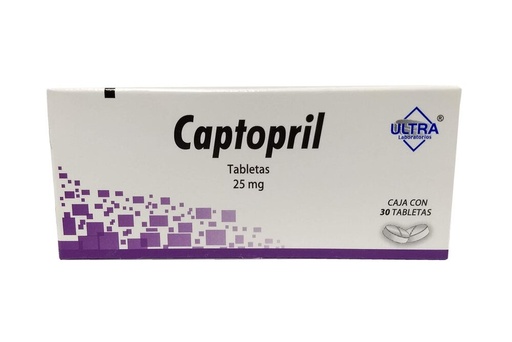 [3155] CAPTOPRIL 25 MG C/30 TAB LAB ULTRA
