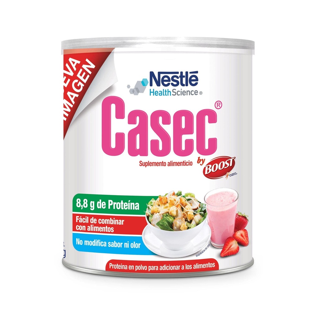 CASEC SUPLEMENTO ALIMENTICIO 8.8 G PROTEINA C/300 G POLVO NESTLE ...