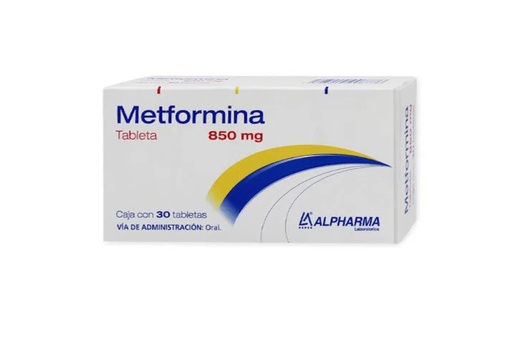 [3200] METFORMINA 850 MG C/30 TAB LAB ALPHARMA