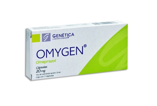 [2343] OMEPRAZOL 20 MG C/7 CAP OMYGEN LAB GENETICA