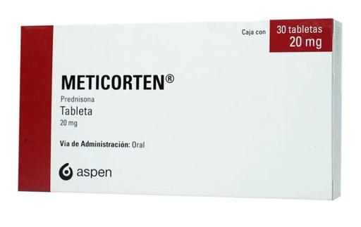 [3310] METICORTEN 20 MG C/30 TAB PREDNISONA LAB ASPEN