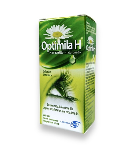 [3318] MANZANILLA HIALURONATO DE SODIO SOL OFTALMICA FCO C/15 ML OPTIMILA-H LAB GRIN