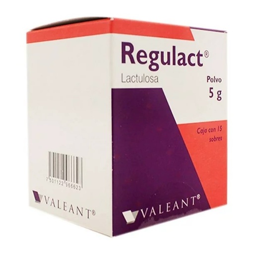 [3321] REGULACT POLVO 5 G C/15 SOBRES LACTULOSA LAB VALEANT