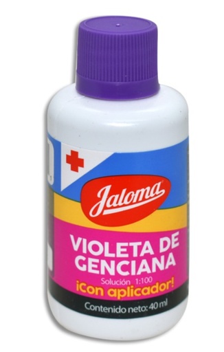 [3329] VIOLETA DE GENCIANA SOL 1:100 FCO C/40 ML JALOMA