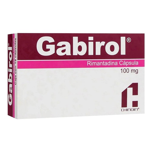 [3357] GABIROL 100 MG C/14 CAP RIMANTADINA LAB CHINOIN
