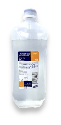 [3503] CLORURO DE SODIO GLUCOSA 0.9%-5% SOL INY 1000 ML SOLUCION DX-CS LAB PISA (MIXTA)