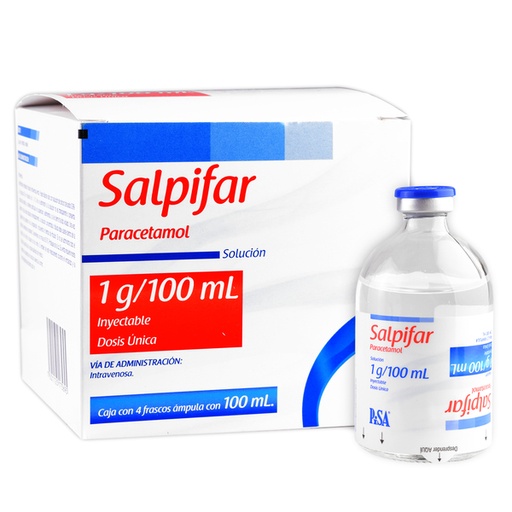 [3671] PARACETAMOL SOL INY 1 G/100 ML SALPIFAR LAB PISA