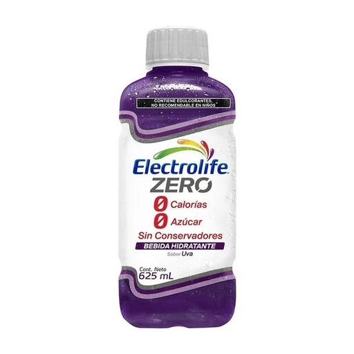 [3460] ELECTROLIFE ZERO HIDRATANTE UVA 625 ML LAB PISA