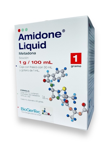 [3739] AMIDONE LIQUID SOL ORAL 1 G/100 ML FCO C/30 ML METADONA LAB PSICOFARMA GRUPO I