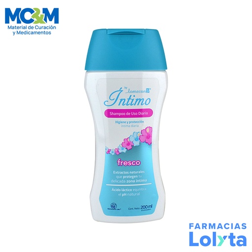 [2289] LOMECAN V SHAMPOO INTIMO ULTRA FRESH C/200 ML AROMA NATURAL LAB GENOMMA