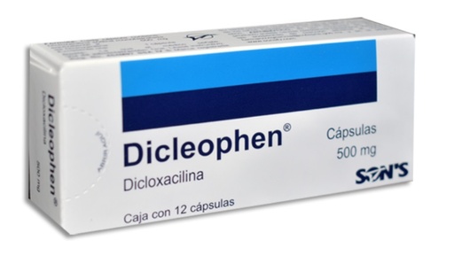 [3315] DICLOXACILINA 500 MG C/12 CAP DICLEOPHEN LAB SONS