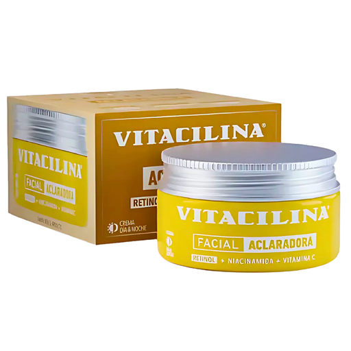 [2072] VITACILINA FACIAL ACLARADORA C/100 G RETINOL NIACINAMIDA VITAMINA C LAB KSK
