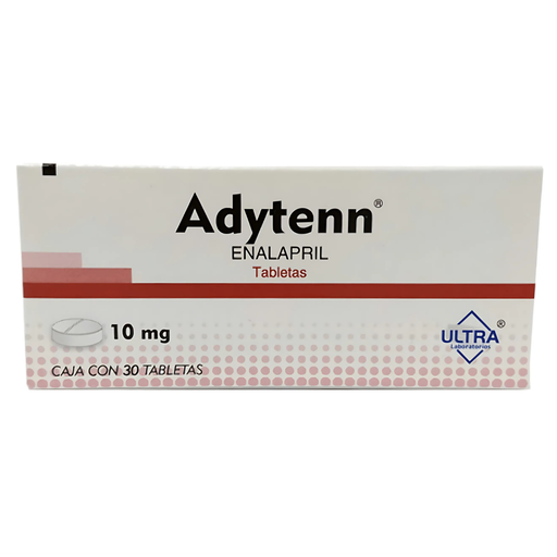 [2121] ENALAPRIL 10 MG C/30 TAB ADYTENN LAB ULTRA