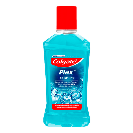 [2198] ENJUAGUE BUCAL 60 ML PLAX ICE INFINITY COLGATE