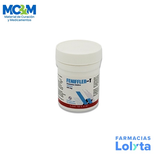 [2181] FENITOINA SODICA 100 MG C/50 TAB FENIFFLER-T LAB LOEFFLER