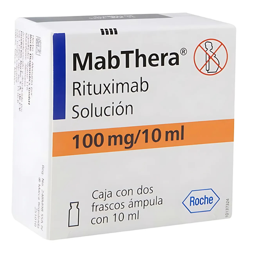 [2415] MABTHERA SOL INY 100 MG/10 ML C/2 AMP RITUXIMAB LAB ROCHE (RF)