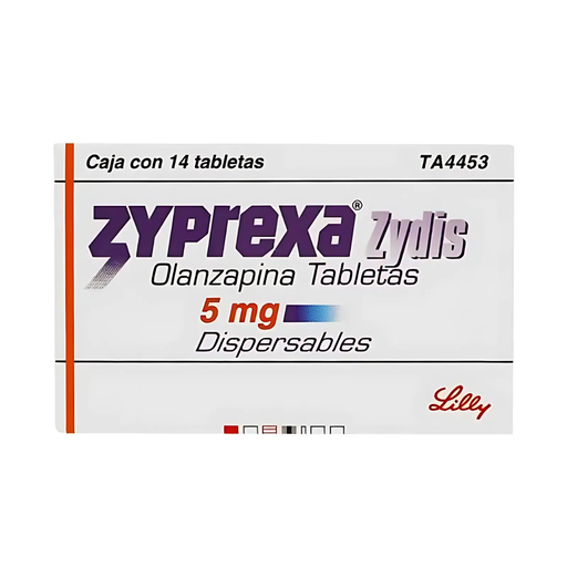 [4626] ZYPREXA ZYDIS 5 MG C/14 TAB DISPERSABLES OLANZAPINA TAB LAB LILLY
