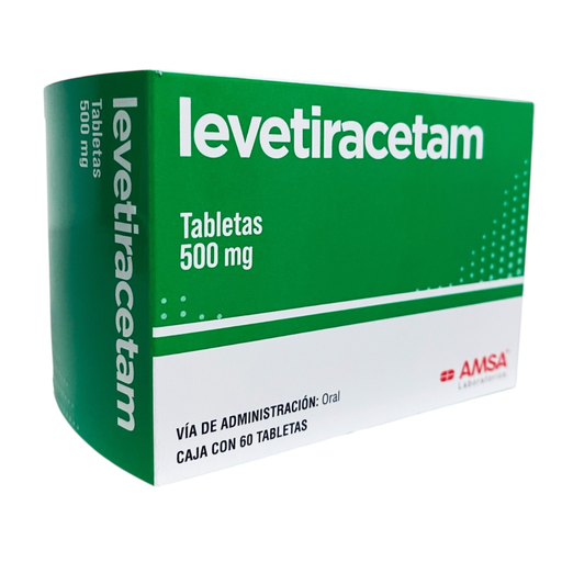 [2280] LEVETIRACETAM 500 MG C/60 TAB LAB AMSA