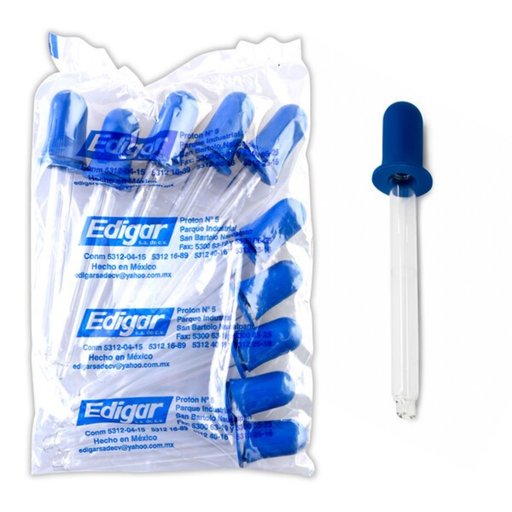 [3981] GOTERO VIDRIO C/1 PZA EDIGAR