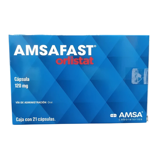 [4185] ORLISTAT 120 MG C/21 CAP AMSAFAST LAB AMSA