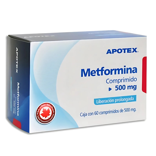[4186] METFORMINA 500 MG C/60 COMPRIMIDOS LP LAB APOTEX