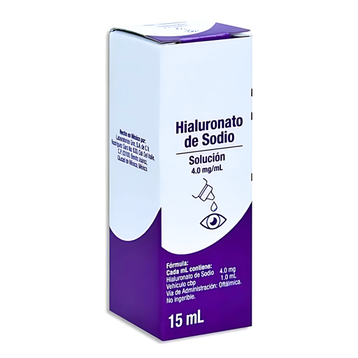 [3778] HIALURONATO DE SODIO SOL OFTALMICA 4 MG/ML FCO C/15 ML LAB GRIN