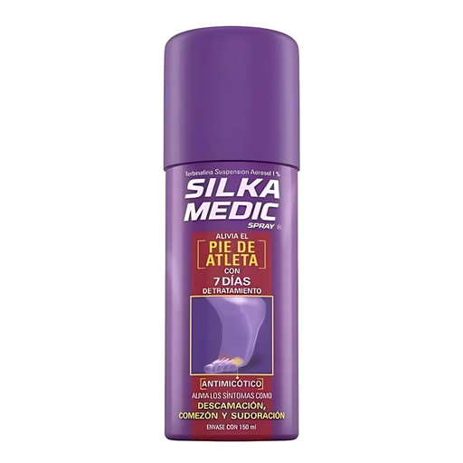 [4300] SILKAMEDIC SPRAY C/150 ML TERBINAFINA 1% LAB GENOMMA
