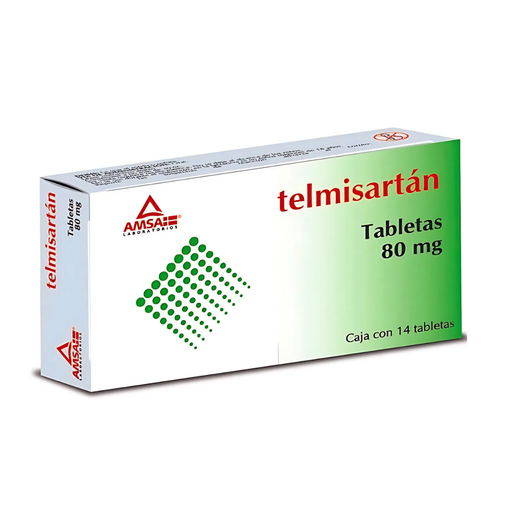 [4315] TELMISARTAN 80 MG C/14 TAB LAB AMSA