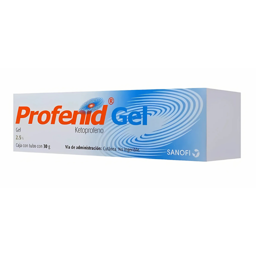 [4429] PROFENID GEL 2.5% TUBO C/30 G KETOPROFENO LAB SANOFI