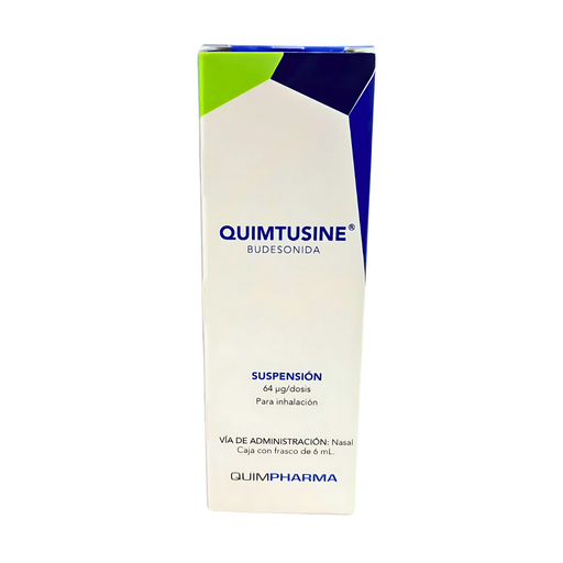 [4462] BUDESONIDA SUSP P/INHALACION 64 MCG/DOSIS FCO C/6 ML QUIMTUSINE LAB QUIMPHARMA