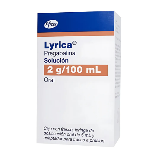[4488] LYRICA SOL ORAL 2 G/100 ML PREGABALINA LAB PFIZER