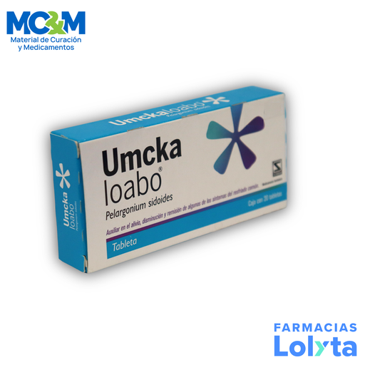 [2697] UMCKALOABO 20MG C/20 TAB PELARGONIUM SIDOIDES LAB SCHWABE