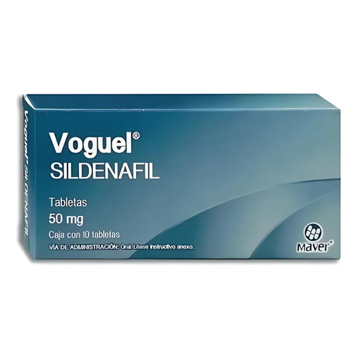 [4542] SILDENAFIL 50 MG C/10 TAB VOGUEL LAB MAVER
