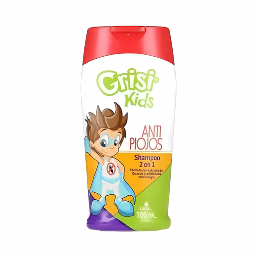 [2470] SHAMPOO ANTI PIOJOS KIDS C/300 ML LAB GRISI