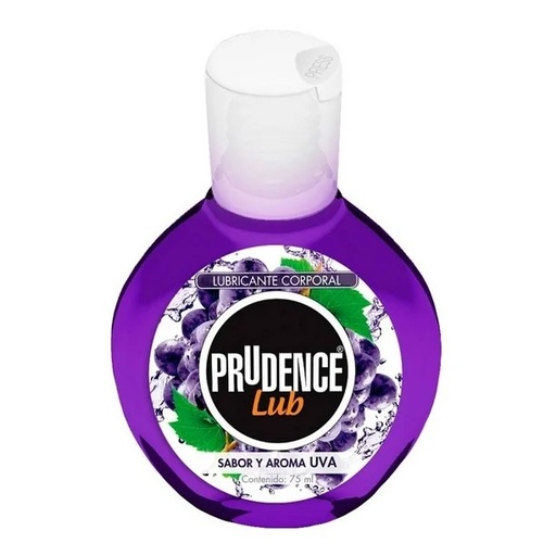 [3693] PRUDENCE LUB 75 ML SABOR Y AROMA UVA LUBRICANTE INTIMO LAB DKT