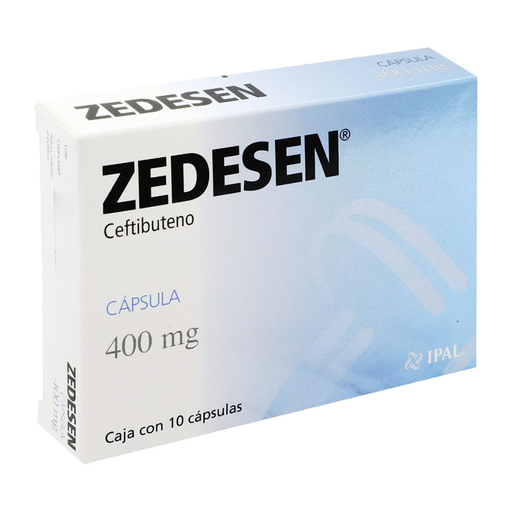 [4603] ZEDESEN 400 MG C/10 CAP CEFTIBUTENO LAB IPAL