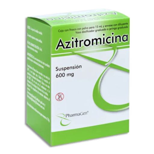 [4617] AZITROMICINA SUSPENSION 200 MG/5 ML FCO C/15 ML LAB PHARMAGEN