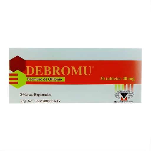 [4721] DEBROMU 40 MG C/30 TAB BROMURO DE OTILONIO LAB MENARINI