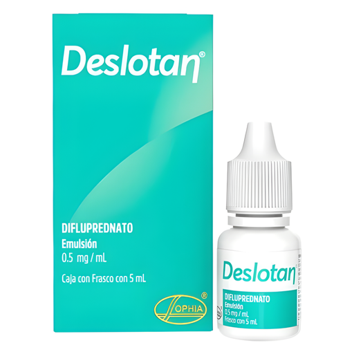 [4727] DESLOTAN EMULSION OFTALMICA 0.5 MG/ML FCO C/5 ML DIFLUPREDNATO LAB SOPHIA