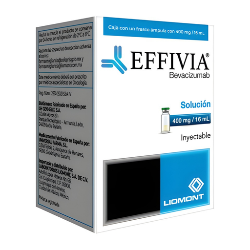 [4742] EFFIVIA SOL INY 400 MG/16 ML BEVACIZUMAB LAB LIOMONT (RF)