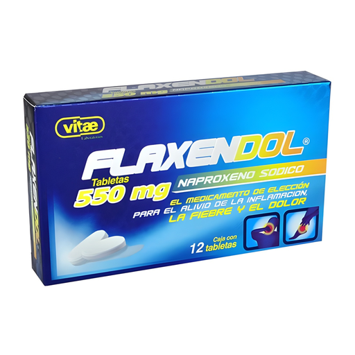 [4750] NAPROXENO SODICO 550 MG C/12 TAB FLAXENDOL LAB VITAE