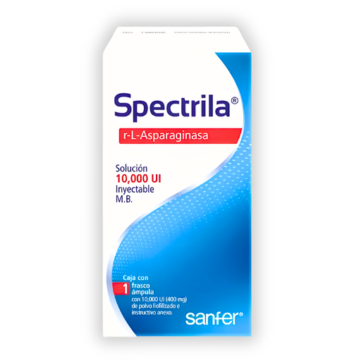 [4756] SPECTRILA SOL INY 10 000 UI R-L-ASPARAGINASA LAB SANFER