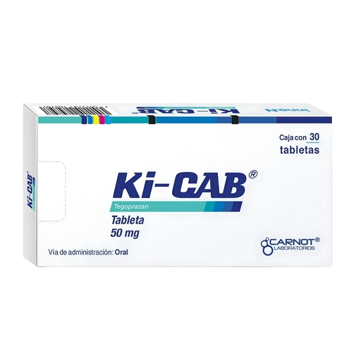 [4724] KI-CAB 50 MG C/30 TAB TEGOPRAZAN LAB CARNOT