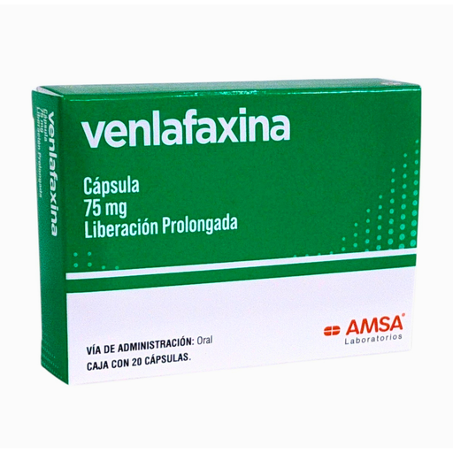 [4861] VENLAFAXINA 75 MG C/20 CAP LP LAB AMSA