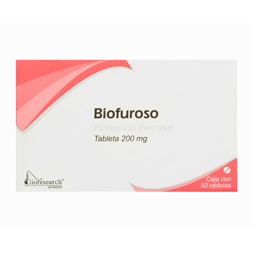 [3543] FUMARATO FERROSO 200 MG C/50 TAB BIOFUROSO LAB BIORESEARCH