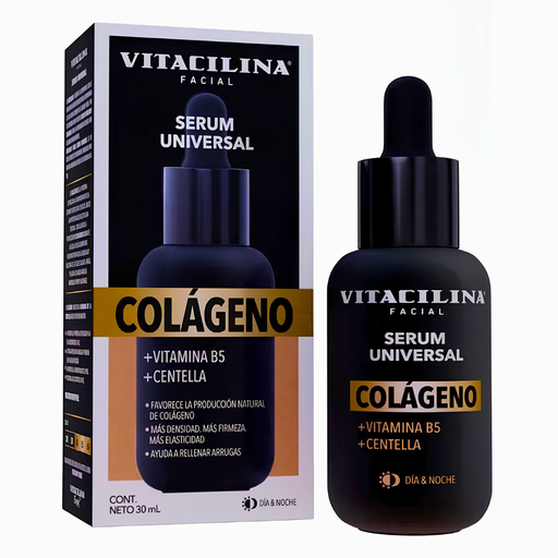 [4867] VITACILINA FACIAL SERUM UNIVERSAL C/30 ML COLAGENO VITAMINA B5 CENTELLA LAB KSK