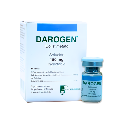 [4883] COLISTIMETATO DE SODIO  SOL INY 150 MG DAROGEN LAB FARMADEXTRUM