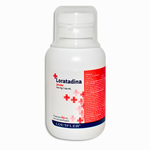 [4887] LORATADINA SOL ORAL 100 MG/100 ML FCO C/60 ML LAB LOEFLER